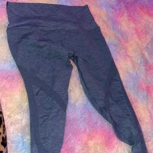 Blue leggings